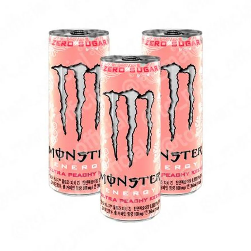 몬스터에너지 355ml 피치킨 24캔 이미지