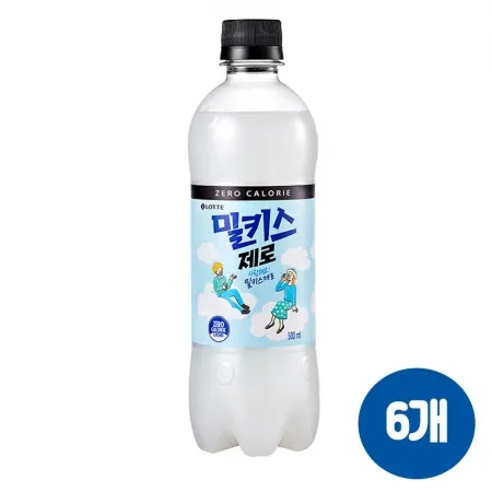 밀키스 제로 500ml 6개 이미지