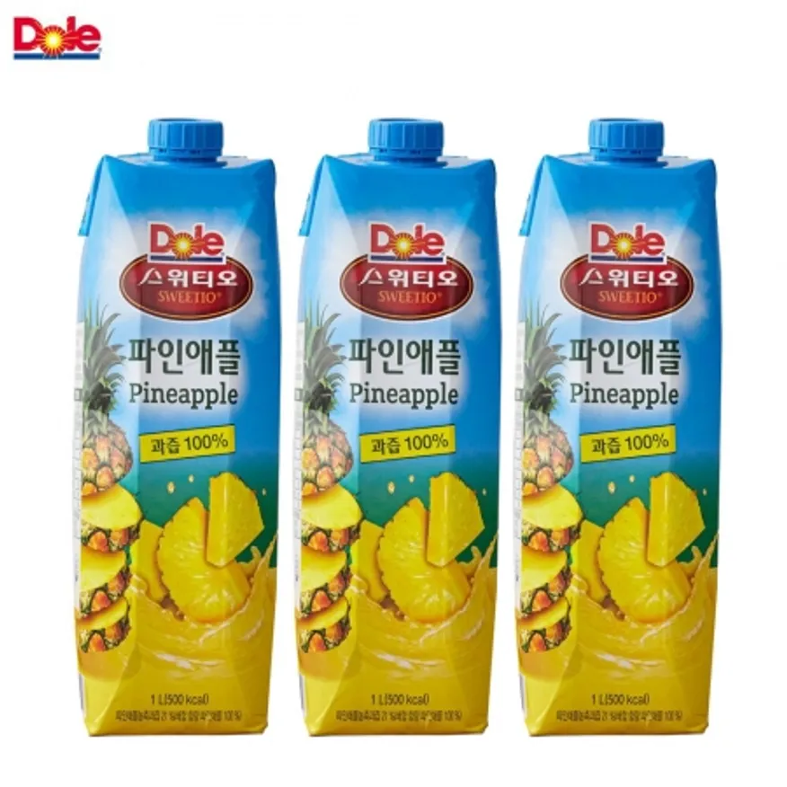 돌 dole 파인 쥬스 1000ml 12개 이미지