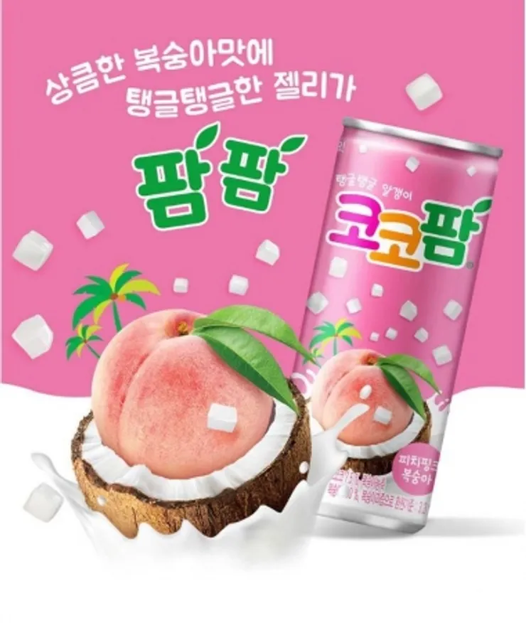해태 코코팜피치핑크 240ml 30캔 이미지