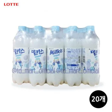 롯데칠성 밀키스 500ml 20개