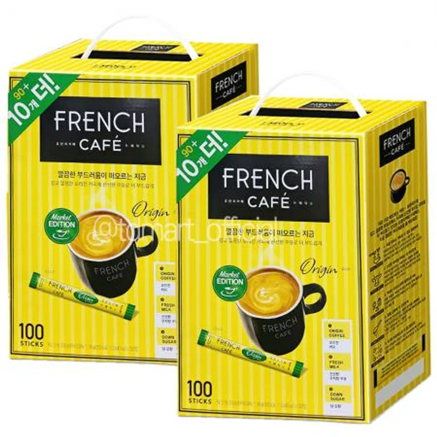 남양 프렌치카페 커피믹스 (90T+10T) 8개 이미지