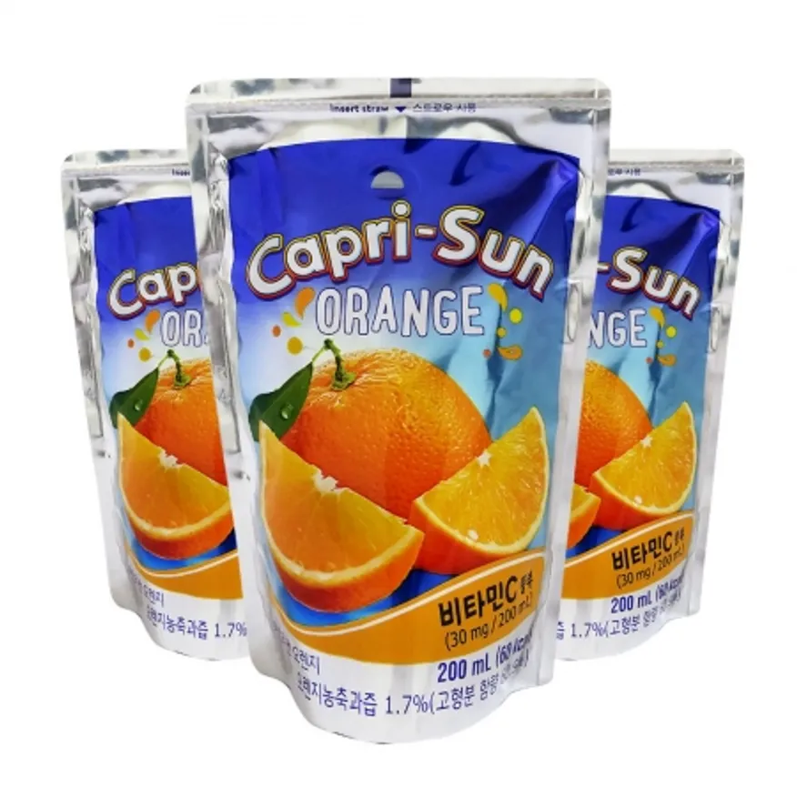 카프리썬 오렌지 200ml 10개 이미지