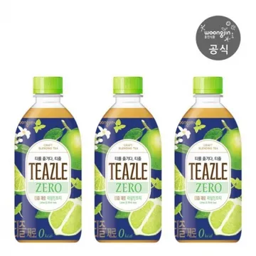 웅진 티즐 제로 라임민트티 500ml 20개