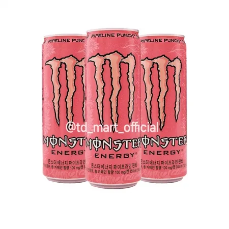 몬스터에너지 파이프라인펀치 (핑크) 355ml 24개
