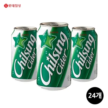 롯데칠성 사이다355ml(업소용) 24개