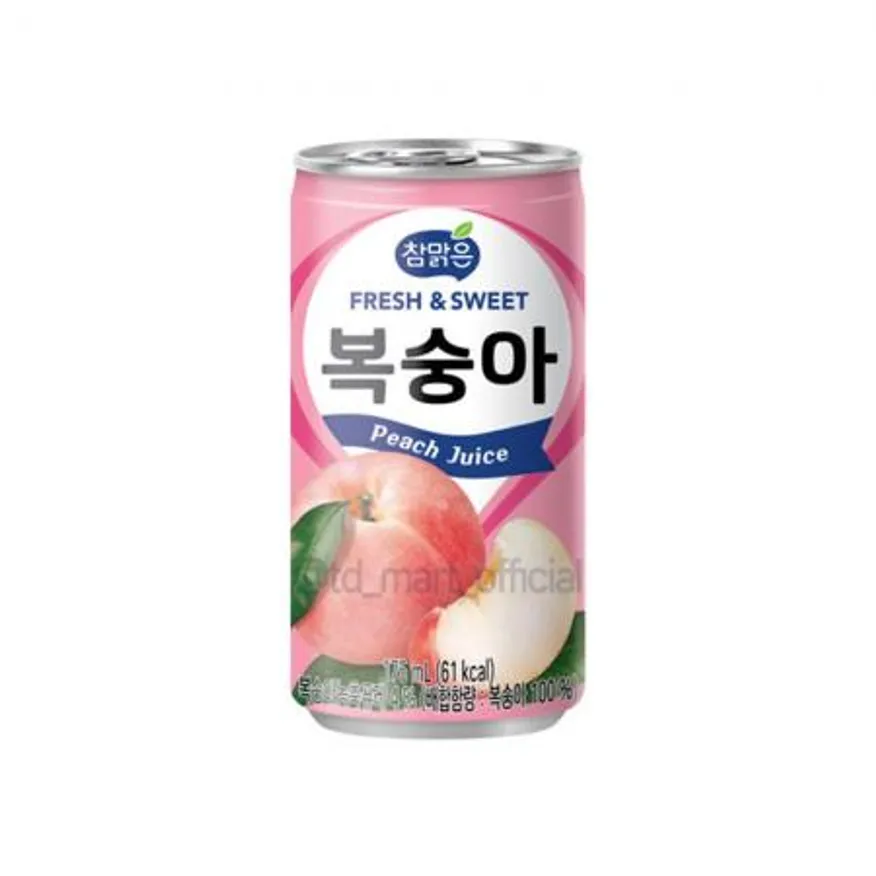 참맑은 복숭아 캔 175ml 30개 이미지