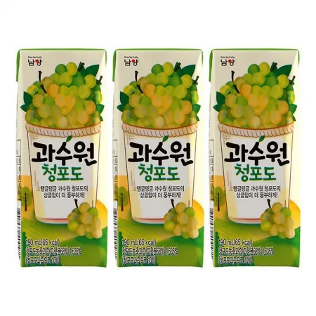 무배 남양 과수원 청포도 190ml 24개