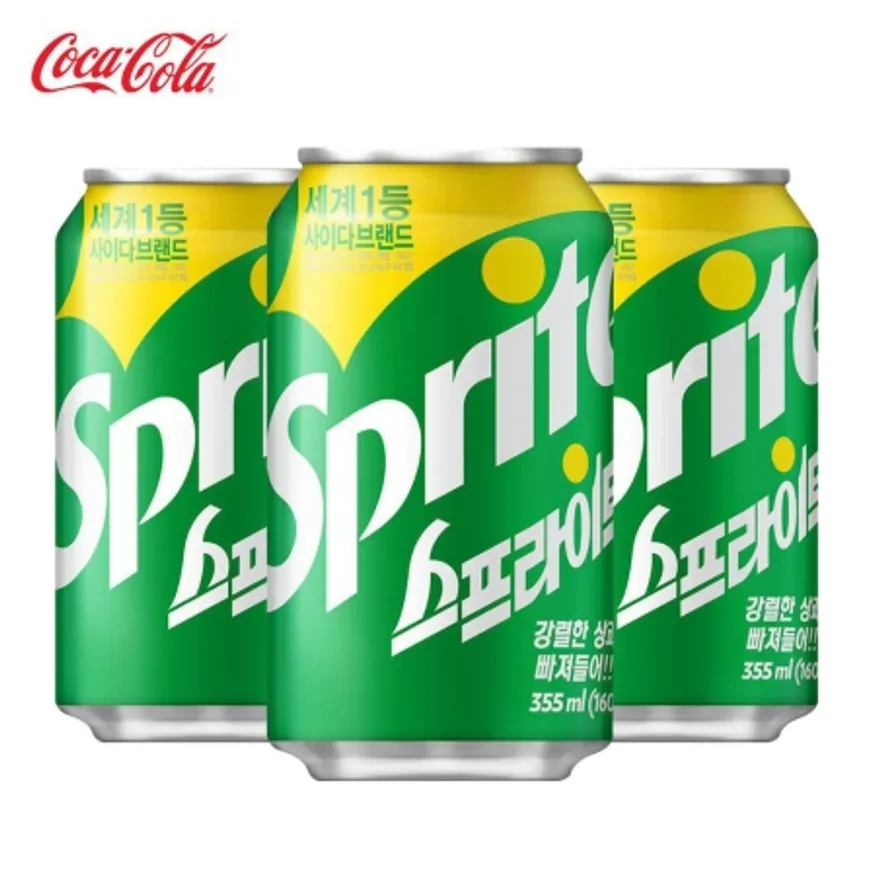 스프라이트 캔 355ml 24개 (업소용) 이미지