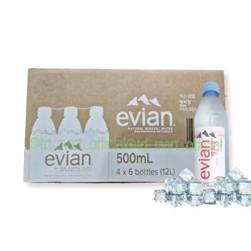 롯데 에비앙 미네랄워터 500ml 24개 이미지