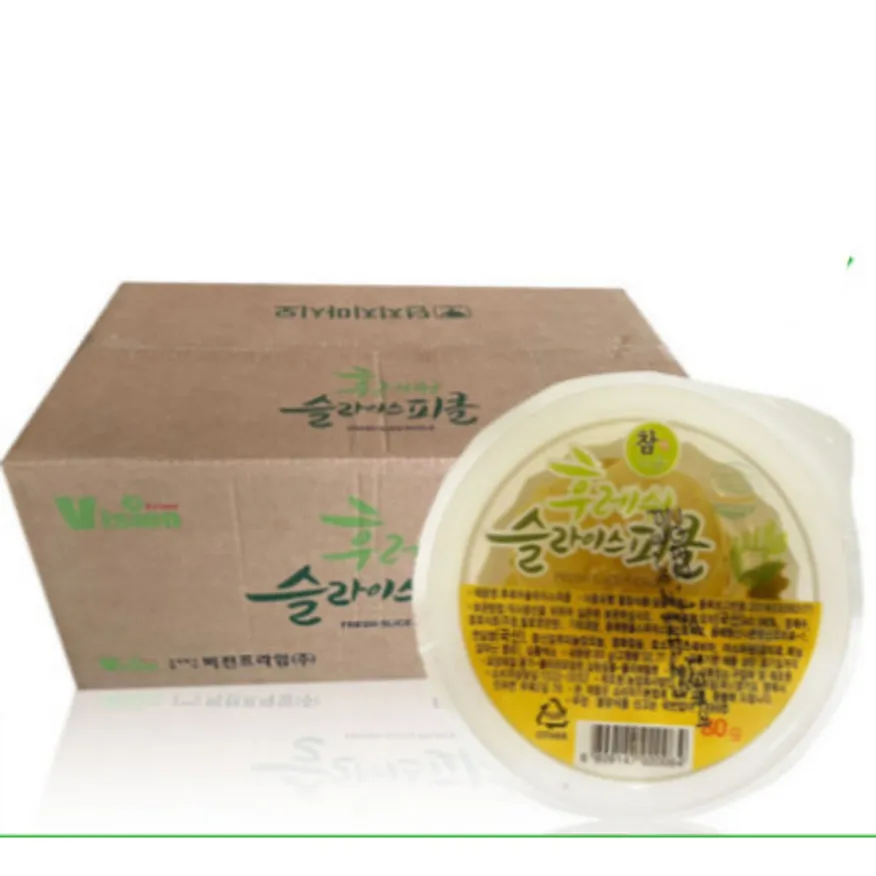 일회용 피클 국산 후레쉬 슬라이스 피클 168EA 이미지