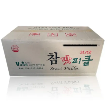 일회용 피클 미성피클 168개입 한박스 이미지