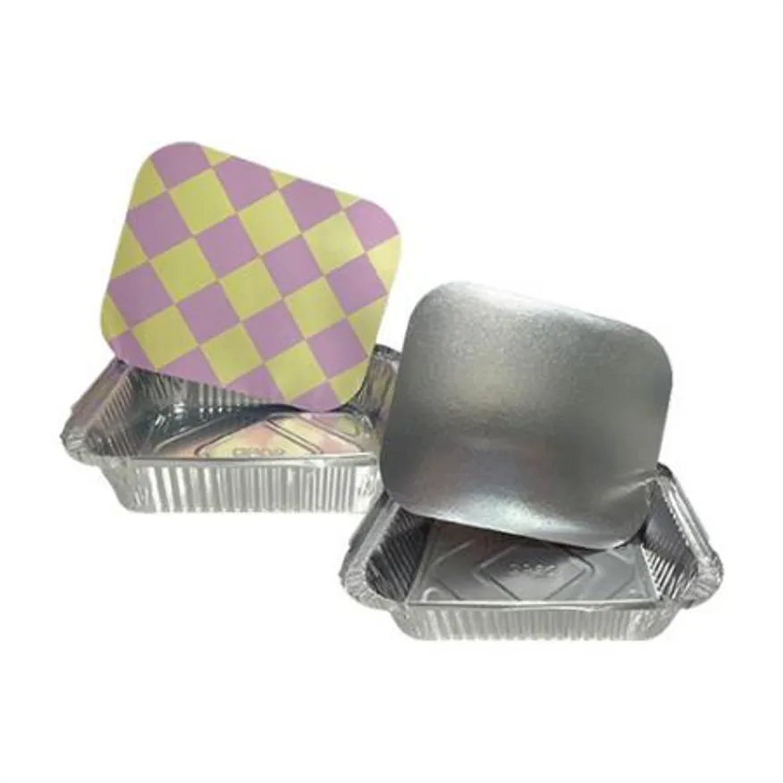 뚜껑 은박도시락 기본형 500p 이미지