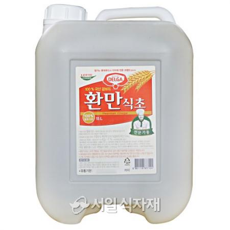 롯데푸드 환만 식초 15L (100% 국산 겉보리 발효식초)