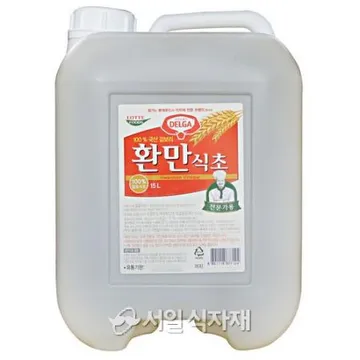 롯데푸드 환만 식초 15L (100% 국산 겉보리 발효식초)