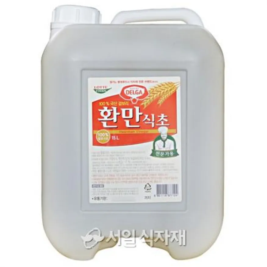 롯데푸드 환만 식초 15L (100% 국산 겉보리 발효식초) 이미지