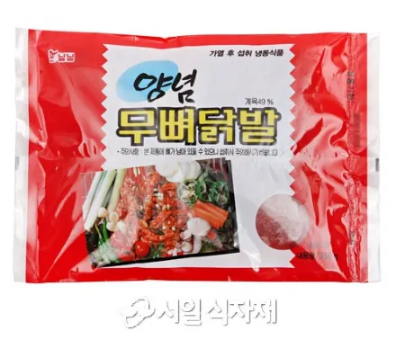 [냠냠] 양념 무뼈 닭발 350g (국내산)