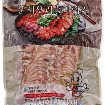 [삼아] 훈제 오리 슬라이스 (냉동) 800g