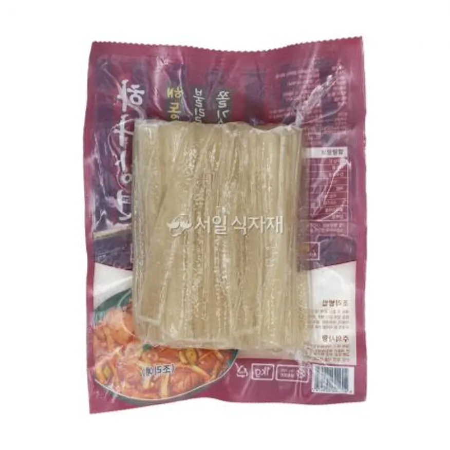 하나당면 1kg (냉동) 중국 넓적 납작 당면 콴펀 이미지