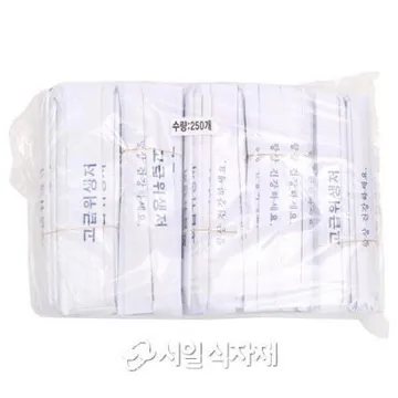 일회용 나무 젓가락 (자6호) 250개