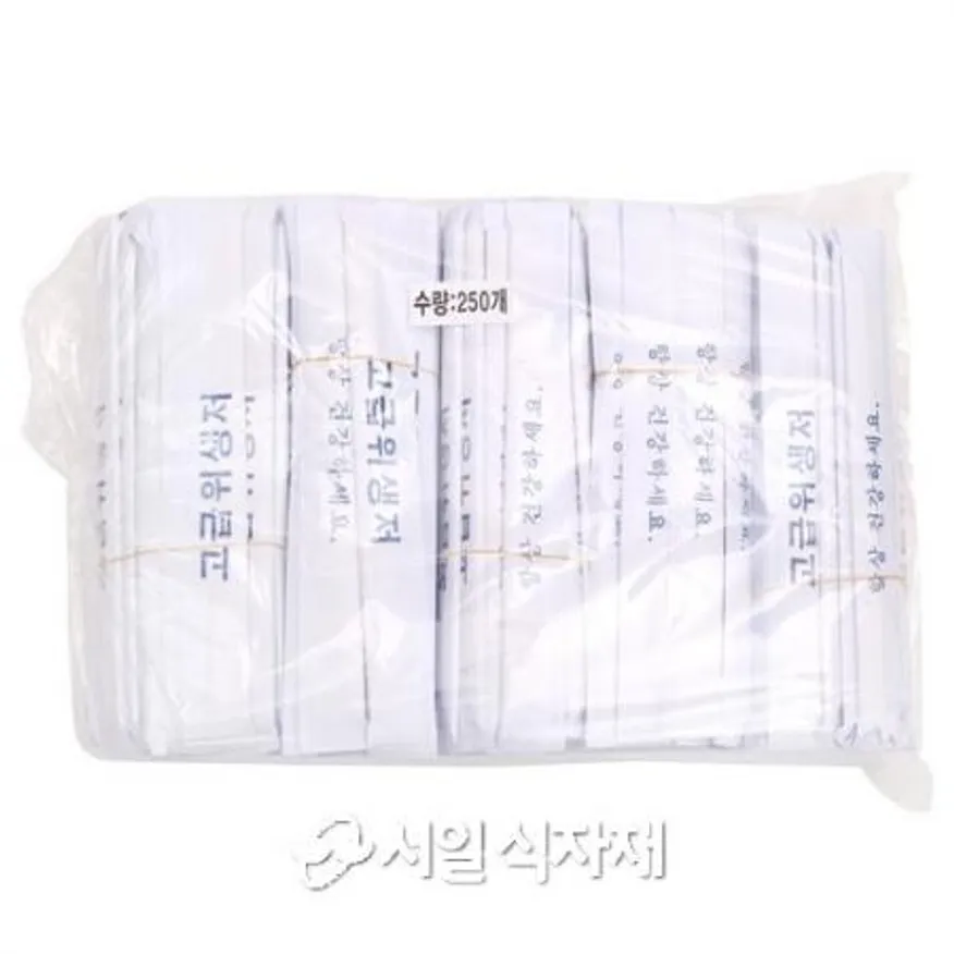 일회용 나무 젓가락 (자6호) 250개 이미지