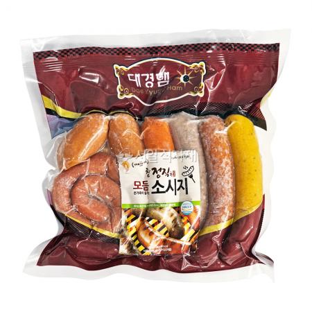 대경햄 참정직한 모듬 소시지 소세지 콤보 390g (냉동)