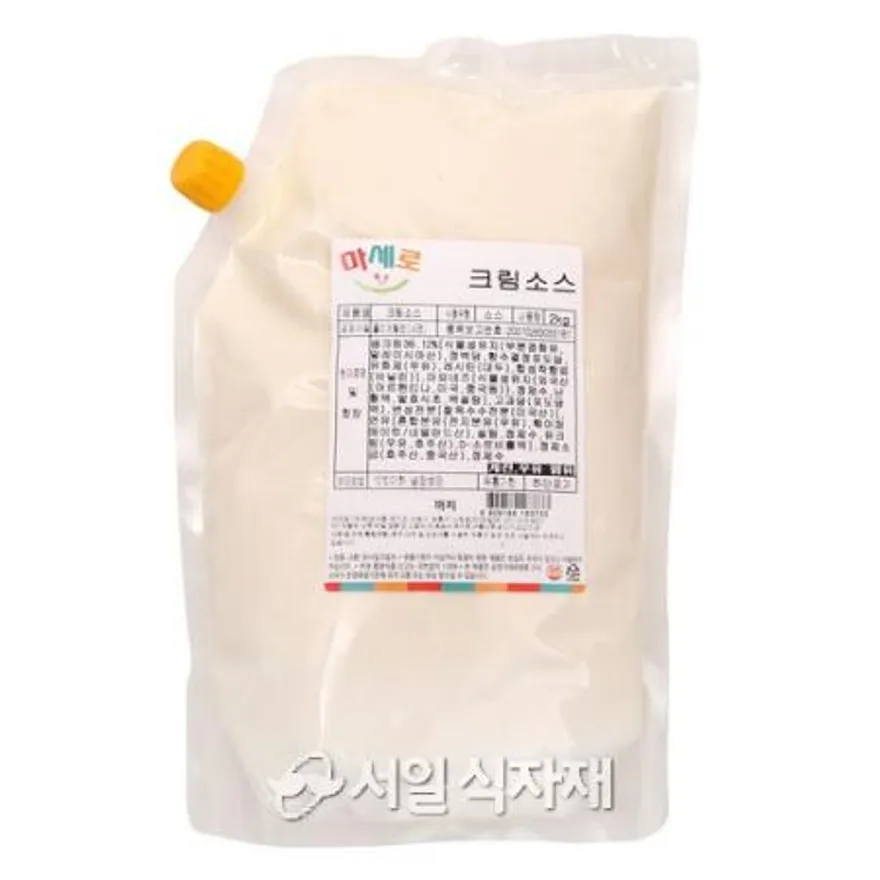 혜성식품 마세로 크림 소스 2kg 새우 치킨 샐러드 드레싱 이미지