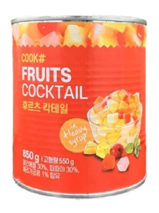 [쿡샵] 후르츠 칵테일 850g