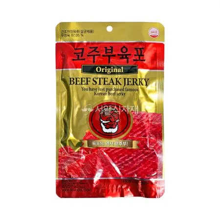 코주부 육포 오리지널 50g 소고기 쇠고기 호프 포차 주점 술 안주 간식 야식