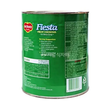 델몬트 피에스타 후르츠 칵테일 3.05kg 이미지