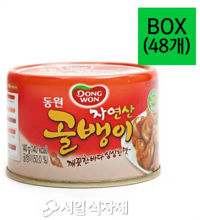 [동원] 골뱅이 소 BOX 140gX48개