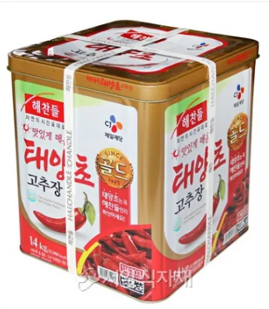 [해찬들] 태양초 고추장 골드 14kg