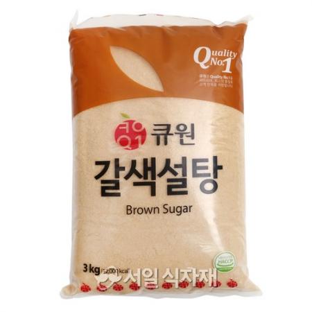 [큐원] 갈색 설탕 3kg