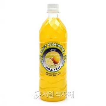 포시즌F&B 레몬 시럽 칵테일 음료 베이스 900ml