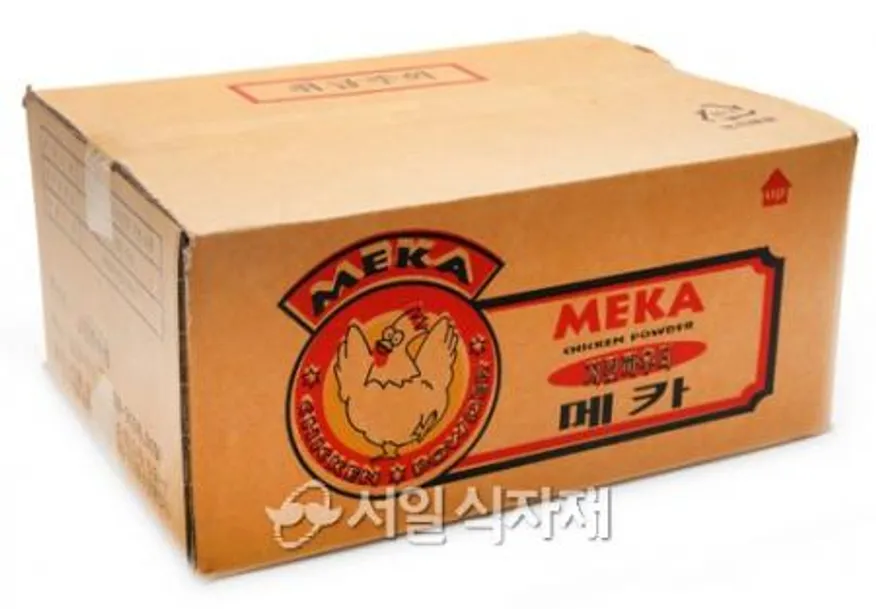 한주식품 메카 치킨 파우더 (분홍) 5kgX2개 1박스 이미지