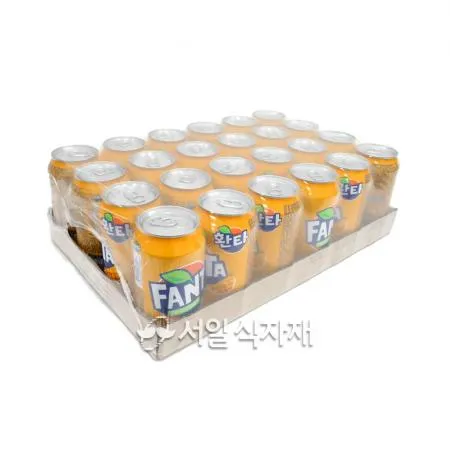 환타 파인애플 뚱 캔 355mlX24개 1박스 이미지