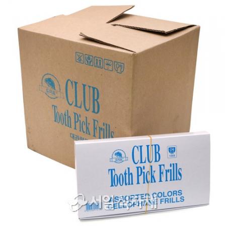 [도미표] 꽃요지/긴 이쑤시개 (120pcs) BOX 20개