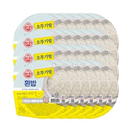 오뚜기밥 흰밥 210g X 24개 1박스 흰 쌀 백미 즉석 간편 밥