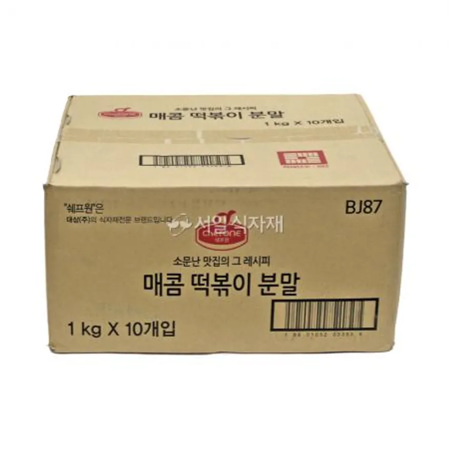쉐프원 매콤 떡볶이 분말 1kg 이미지