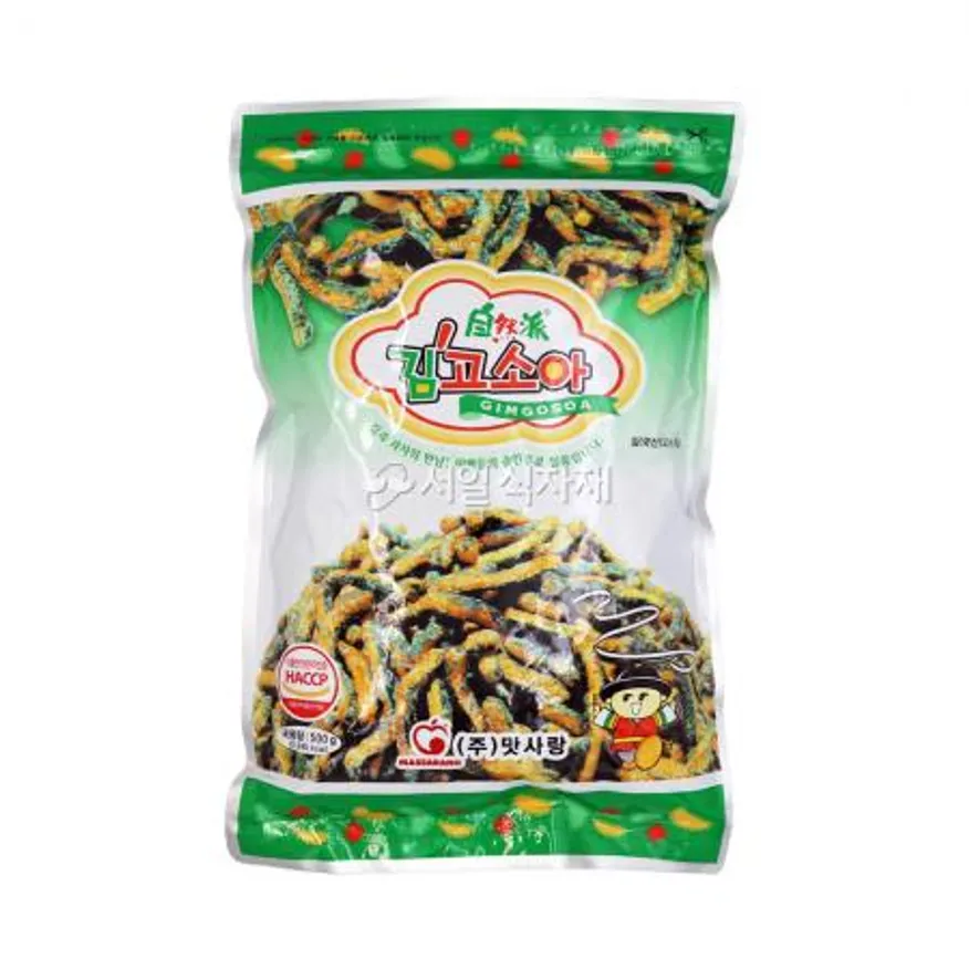 맛사랑 김 고소아 호프 맥주 술 안주 옛날 과자 500g 이미지