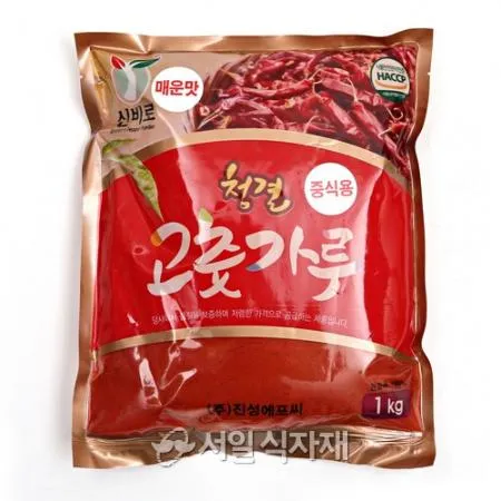 진성 신비로 청결 고운 고춧가루 매운맛 (중식용) 1kg