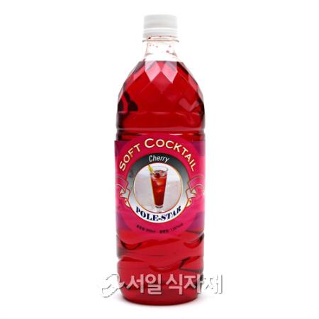 포시즌F&B 체리 시럽 칵테일 음료 베이스 900ml