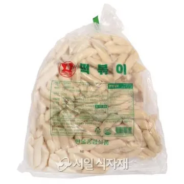 한울종합식품 밀떡볶이 떡볶이떡 밀방 냉동 1.8kg