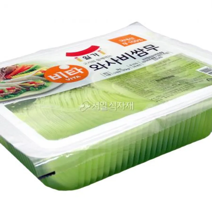 일가 비타 와사비 쌈무 업소용 대용량 3kg (국내산 무) 이미지