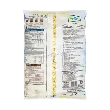 에디녹스 하이펀 XLF 슈스트링 막대 감자 튀김 2kg 이미지