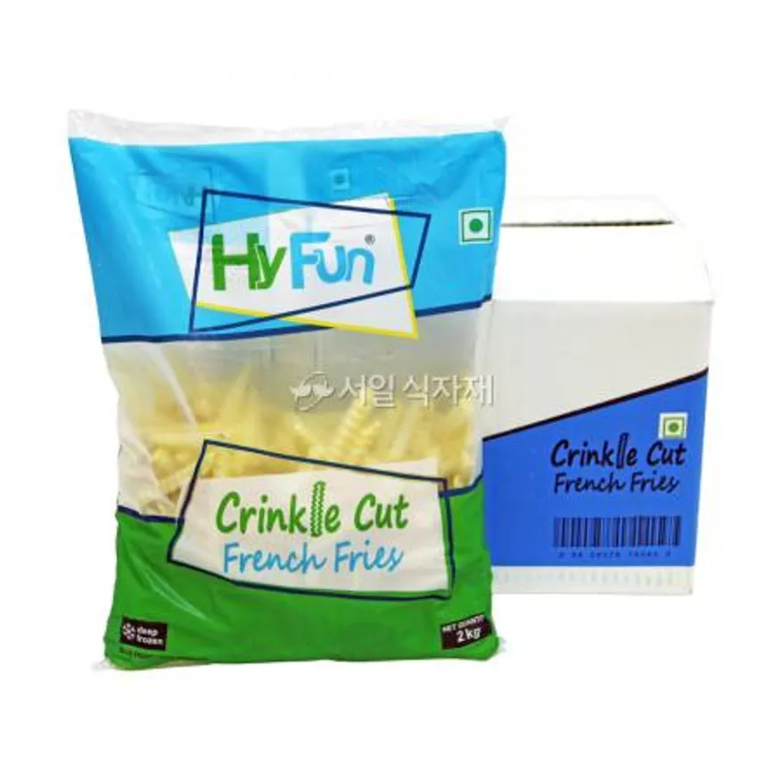 하이펀 크링클컷 주름감자 감자튀김 2.27kg 이미지
