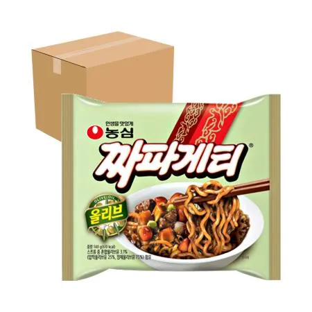 농심 짜파게티 140gX5개입X8팩 (40개/1박스)