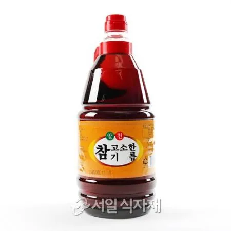 [알천] 참고소한기름 1.8L