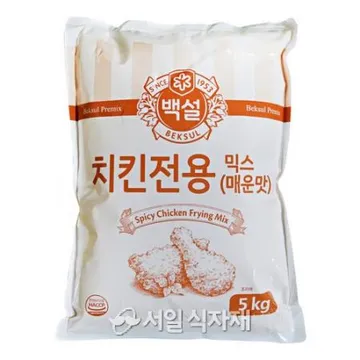 [백설] 치킨 파우더 매운맛 BOX 5kgX2ea