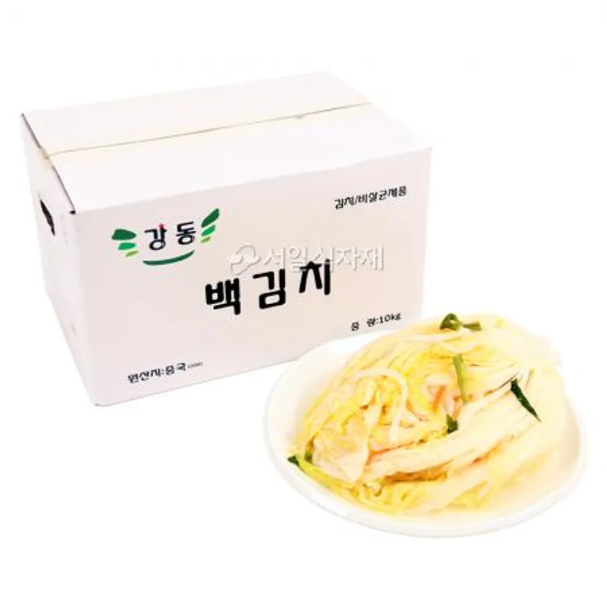 강동 백김치 물김치 10kg (중국산) 이미지